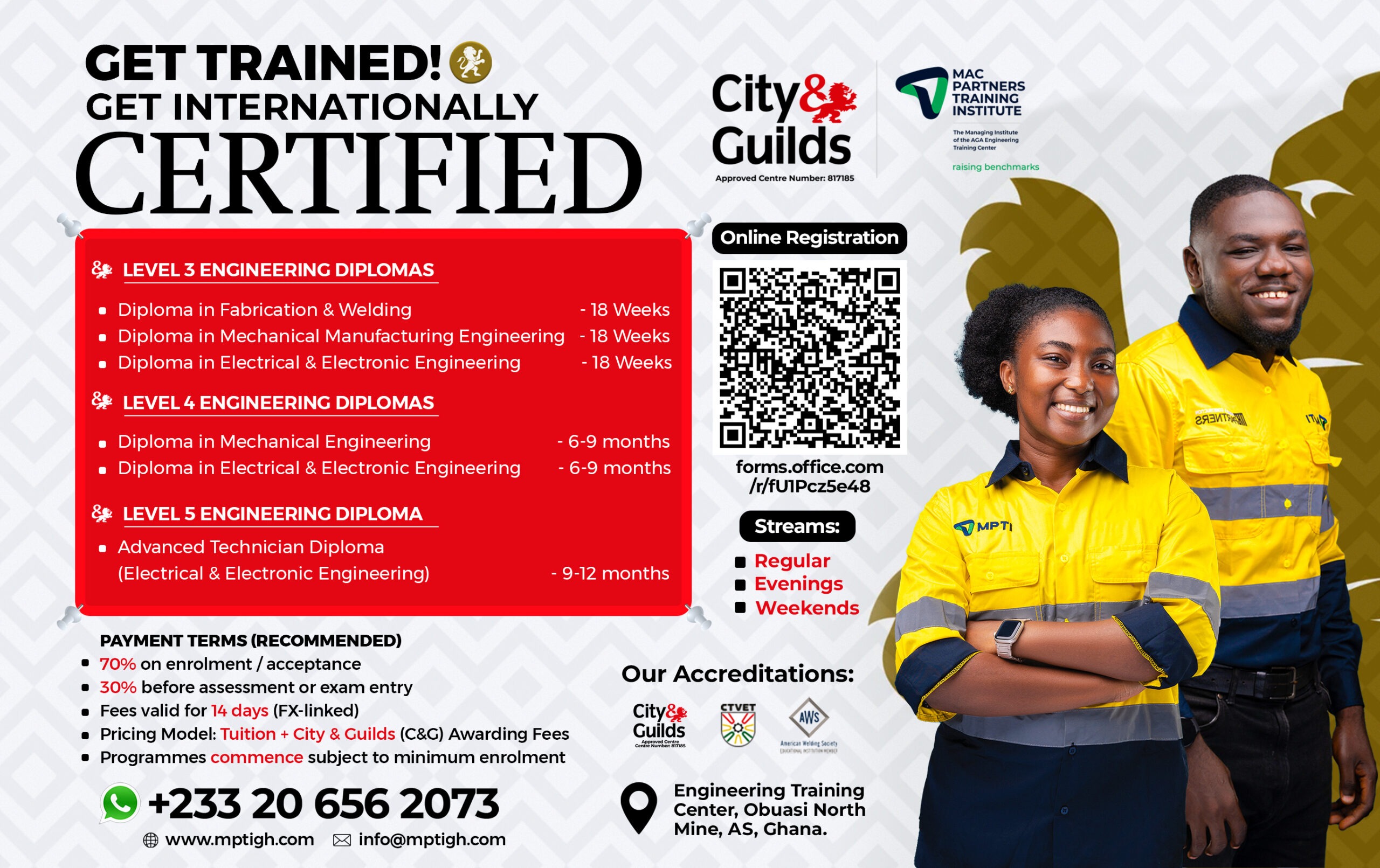 CITY & GUILDS 2026 PROGRAMS AD